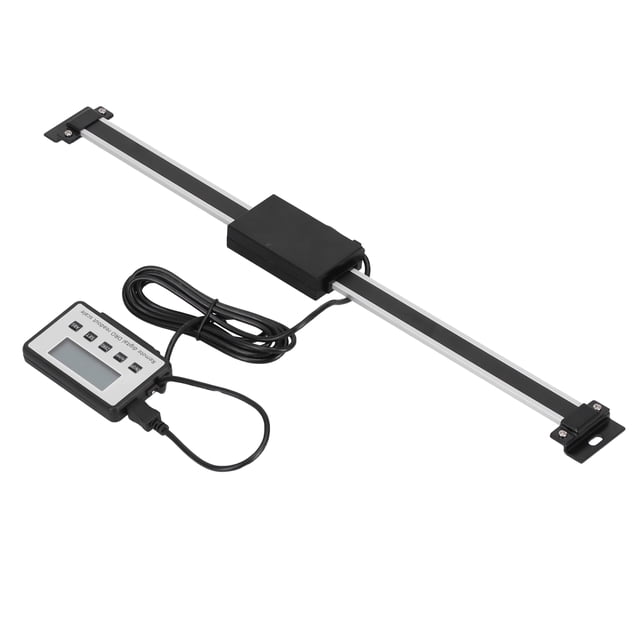 Wchiuoe Digital Readout Linear Metric Imperial Linears Scale with Digital Display for Lathe,Digital Readout,Industrial Digital Readout