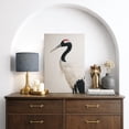 thumbnail image 2 of Canvas Print Crane Bird Wall Art Minimalist Modern Decorative for Living Room Bedroom - 32"x48", 2 of 8