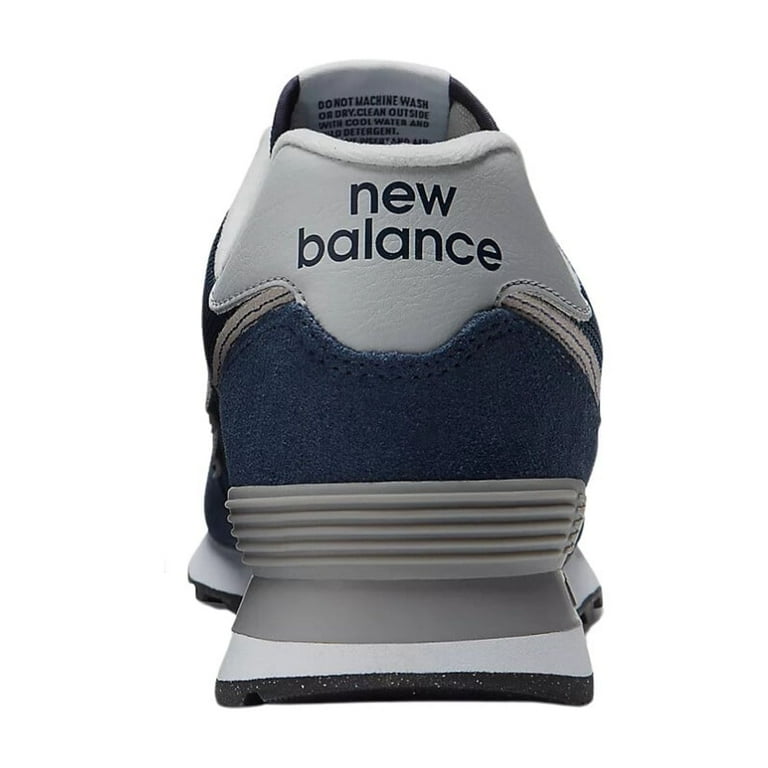 Stone  × New Balance 574 Navy Blue New Balance ML574EVN: Men's 574 V1 Core, NAVY/WHITE
