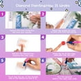thumbnail image 5 of HsdsBebe Independence Day DIY Diamond Art Painting Kit,Decorated Crucifix Art Craft Gem Painting Adult and Children DIY FullRound 5D Diamond Drill Kit, 5 of 6
