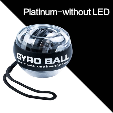 Balle D'entraînement Gyroscopique Pour Poignet - Démarrage Automatique - Renforce Bras Et Avant-bras - 290 G