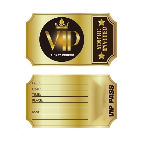 Youthyao 100Pcs Double Sided Writable Invitation Card Birthday Party Invites For Birthday Parties Wedding and Graduations