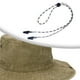 thumbnail image 4 of Clip ajustable para correa de sombrero, clip para correa de sombrero, cordón para la barbilla, clip para correa a prueba de viento para sombrero Negro Gris, 4 of 9