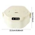 thumbnail image 2 of Chauffe-nourriture Portable Récipient en Acier Inoxydable Température Réglable Batterie Rechargeable Isolé Facile à Nettoyer pour Voyage Camping Pique-Nique, 2 of 5