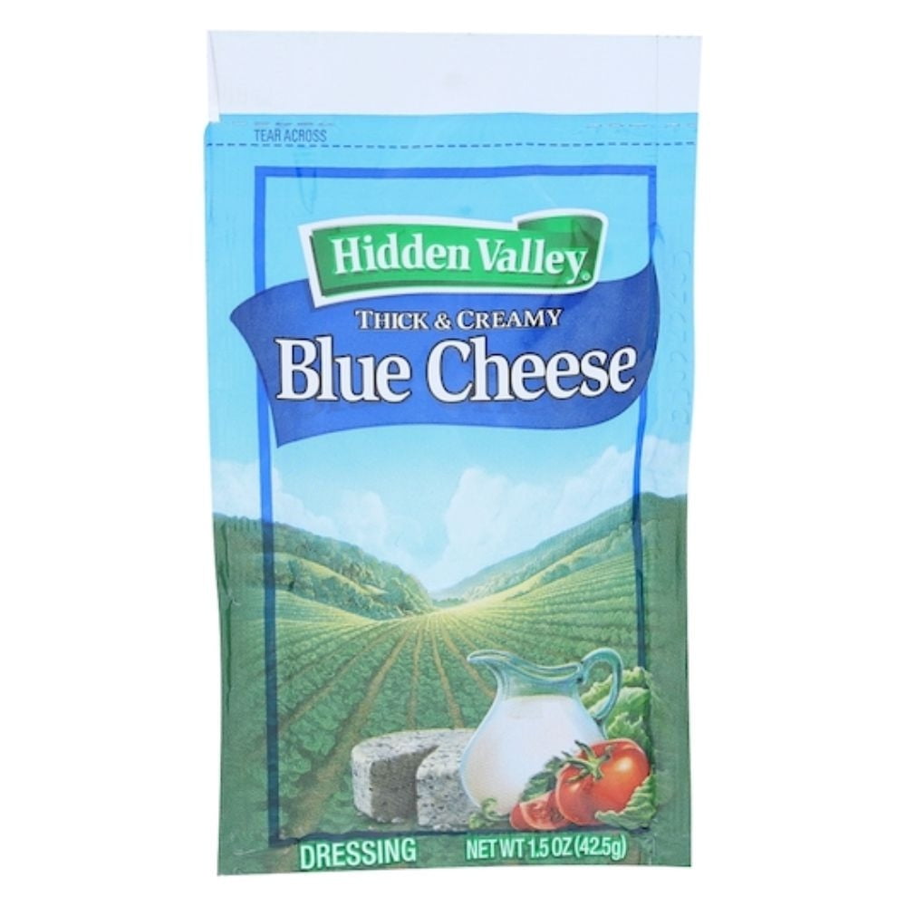 Hidden Valley Blue Cheese Dressing Mix, 3.1 oz - Case of 18 - Walmart.com