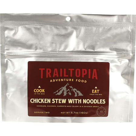 Trailtopia Chicken Stew with Noodles (The Best Chicken Stew)