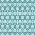 thumbnail image 1 of Ahgly Company Machine Washable Indoor Square Transitional Deep-Sea Green Area Rugs, 7' Square, 1 of 7