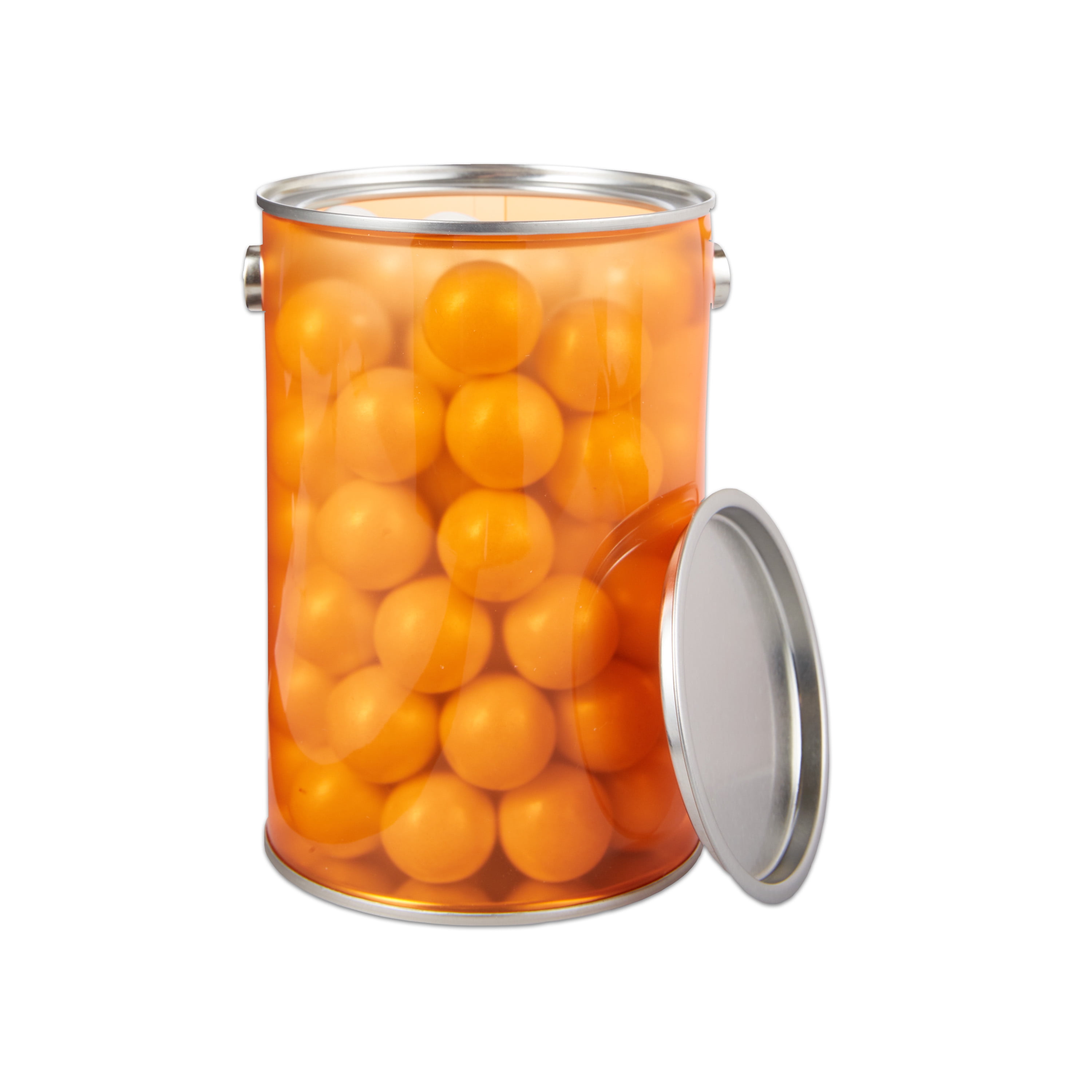 Small Orange PAINT CAN - 6 ct.