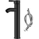 thumbnail image 1 of Llaves para Lavabo Baño Bluelander con Carrete de Cerámica, Negro, 1 of 5