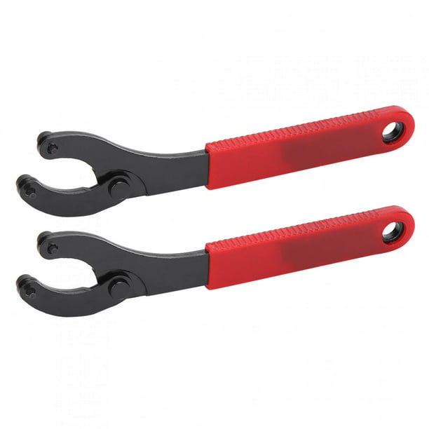 Mano De Obra Fina Portátil Y Duradera Llave De Eje De 2 Piezas, Llave De Personaje De Bicicleta, Herramienta De Reparación De Bicicletas Para Ciclista