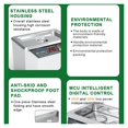 thumbnail image 5 of 800ml 35W/50W Ultra Cleaning Machine Clock With False Teeth Glasses Jewelry Jade Jewelry Diamond Ring Cleaner, 5 of 6