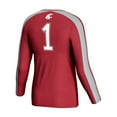 thumbnail image 3 of Youth GameDay Greats Crimson Washington State Cougars #1 Lightweight Volleyball Fashion Jersey, 3 of 3