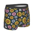 thumbnail image 3 of Naloa Colorful Sunflowers Print Mens Underwear - Boxers for Men, Classic Briefs for Men, 3 of 9