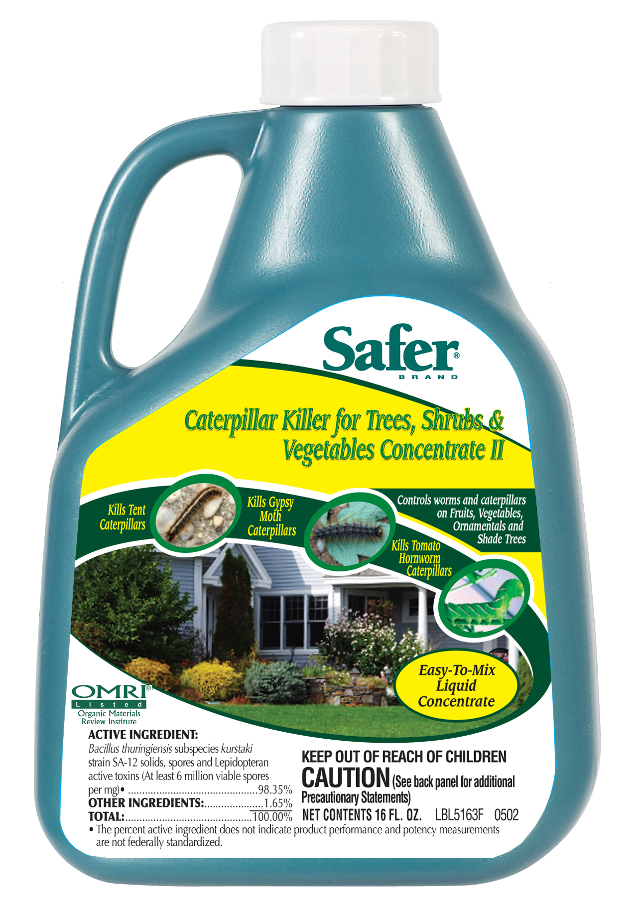 33 Safer Caterpillar Killer Label - Labels Database 2020