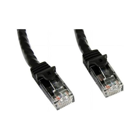 StarTech.com N6PATCH100BK 99.97 ft. (30.48 m) Cat 6 Black Snagless UTP Patch Cable - ETL Verified