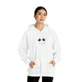 thumbnail image 5 of Happy face graphic Unisex Heavy Blend™ Hooded Sweatshirt, 5 of 5