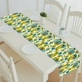 thumbnail image 1 of EREHome Watercolor Peacock feather table runner table cloth tea table cloth 16x72 Inch, 1 of 1