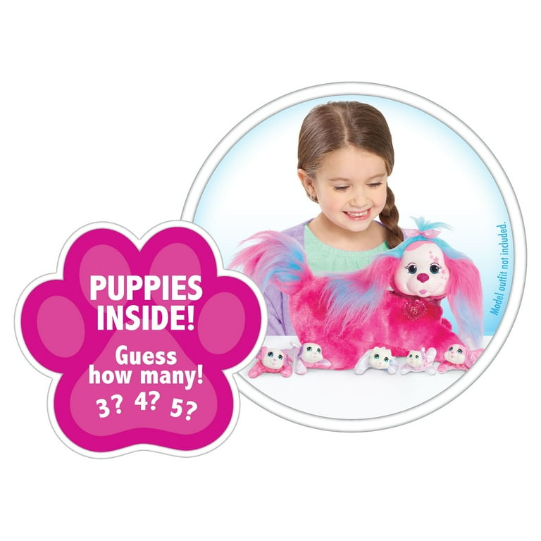 Puppy with hotsell babies toy