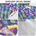 thumbnail image 2 of FORMRS Boys Swim Trunks Quick Dry Mesh Liner Boardshorts Sizes XS-XL, Green Wavy Pattern, 2 of 7