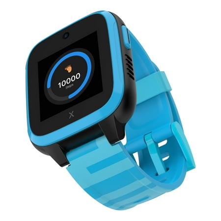 Xplora - Kids’ XGO3 Jungle Edition (GPS + Cellular) Smart Watch Calls, Messages, SOS, GPS Tracker, Camera, Step Counter, SIM Card - Blue