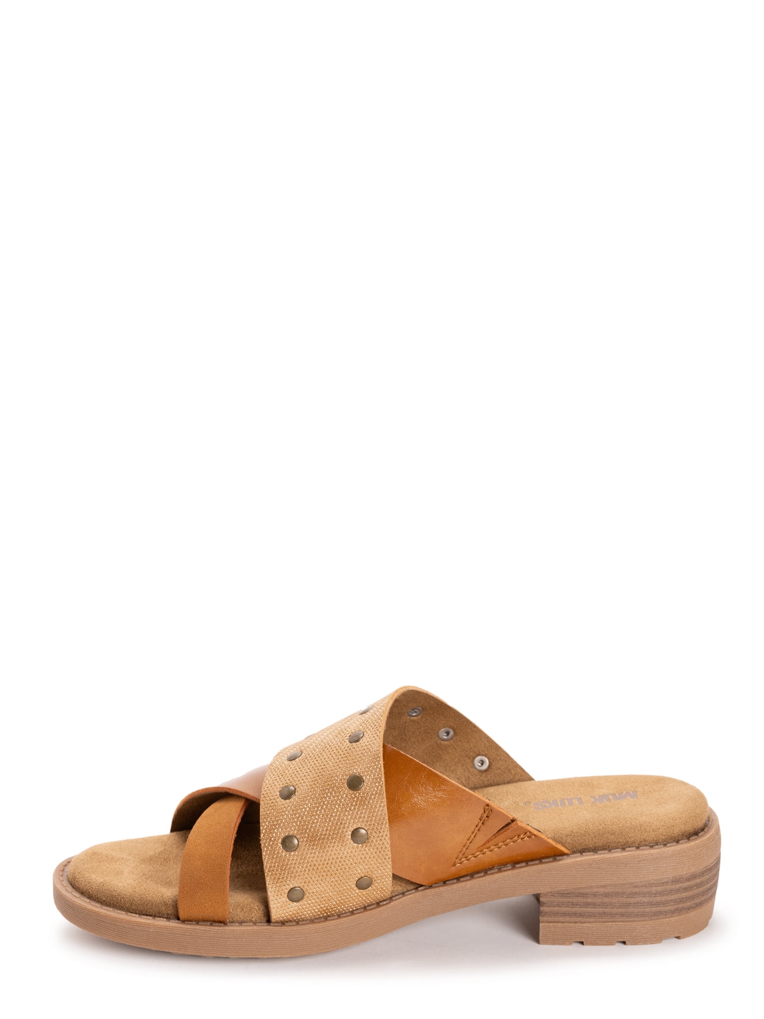 Muk Luks Women's Venizia Studded Comfort Sandals