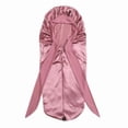 thumbnail image 1 of Kvinnors mössa sovmössa lång svans fläta hår mössa huvud duschmössor för bastubad mössa roséguld, 1 of 5