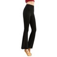 thumbnail image 4 of TFixol Pantalones de yoga para mujer, pantalones de entrenamiento suaves con parte inferior acampanada modal, 4 of 8