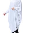 thumbnail image 4 of lionlar Robe de Prière Musulmane pour Femmes, Couverture Complète, Pièces Arabes, Robe Suspendue - Bleu, TG m, 4 of 9