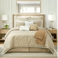 thumbnail image 2 of Nanshing Neva 16 Piece Modern Paisley Room-In-A-Bag, Taupe, Queen, 2 of 4
