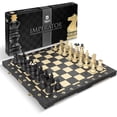 thumbnail image 1 of Juego de ajedrez Wegiel Imperator de madera de lujo de 21 pulgadas para todas las edades, 1 of 9