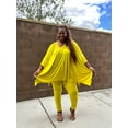 thumbnail image 7 of Plus Size Asymmetrical Hem Top and Pants Set, 7 of 7