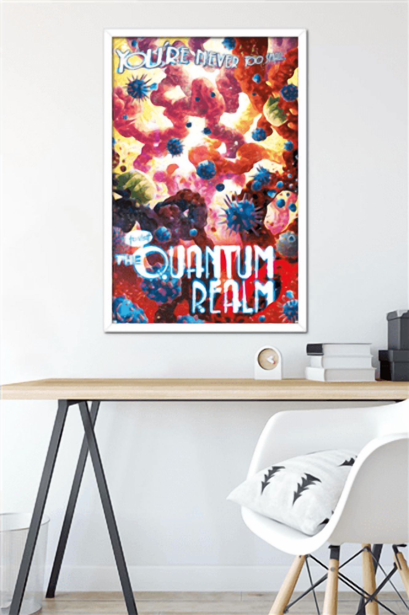 Marvel: Hero Lands - Quantum Realm Wall Poster, 22.375" x 34" Framed