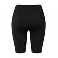thumbnail image 2 of Womens Yoga Shorts High Waist Tummy Control Fitness Workout Shorts With Pockets, 2 of 7