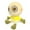 Yellow, variant on Cute Big-Eyed Alien Plush Toy - Yellow Baby Plush Toy With PP Cotton, Standing ,Sitting Game Merchandise, Commemorative Gift For Friends And Kids