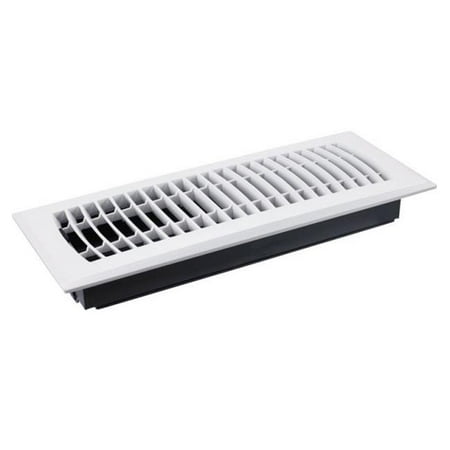 

C160MWP04X10 Plastic Floor Register White - 10 x 4 in.