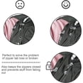 thumbnail image 5 of Zipper Clip Theft Deterrent (15pcs) - Backpack Zipper Lock Carabiner Clips (3 Sizes), 5 of 5
