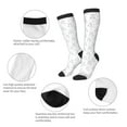 thumbnail image 3 of Hirioo Heart Rabbit for Adult Stockings Breathable Sock Non-Pilling,Contrasting Color Design, 3 of 6