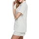 thumbnail image 4 of Conjunto de pijamas de manga corta para mujer, con botones, ropa de dormir suave, conjuntos de salón Pj Adepaton WRMH-1060-2, 4 of 5