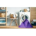 thumbnail image 2 of Ahgly Company Machine Washable Indoor Rectangle Transitional Heliotrope Purple Area Rugs, 6' x 9', 2 of 7