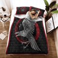 thumbnail image 3 of Funda de Doona Vikinga - Cuervo y Runa - Juego de Cama Colcha Vikinga Rlt12, 3 of 5