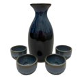 thumbnail image 1 of Japanese Sake Set - 5 Piece Set - Ceramic Sake Glasses, 1 of 10