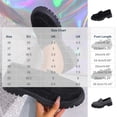 thumbnail image 3 of Viluyesy Loafers for Women Platform Slip On Chunky Sole Glitter Comfortable Casual Dress Shoes Lug Sole Everyday Black Size 5.5, 3 of 9