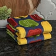 thumbnail image 6 of T-fal Print Fiber Reactive Kitchen Towel, Two Pack, Peppers, 6 of 6