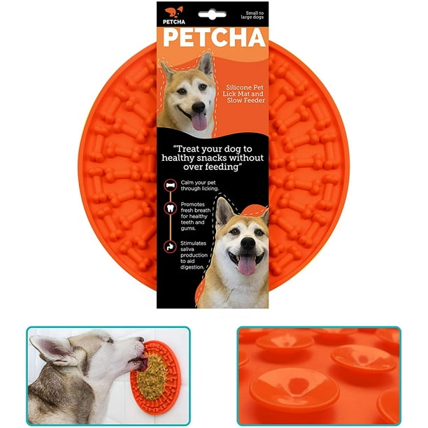 Large Dog Lick Pad Lick Mat for Dogs Large Dog Licking Mat for Anxiety Dog Peanut Butter