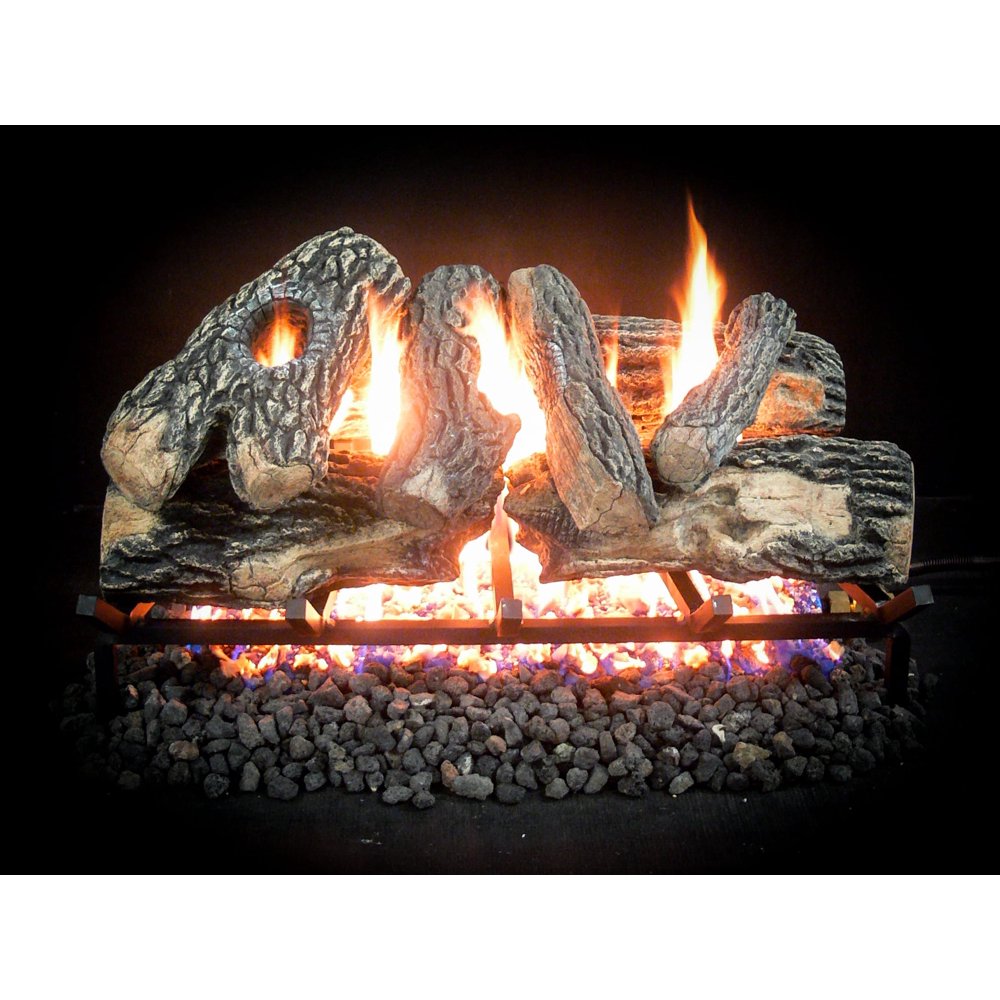 24 inch Complete Kingston Propane Gas Log Kit