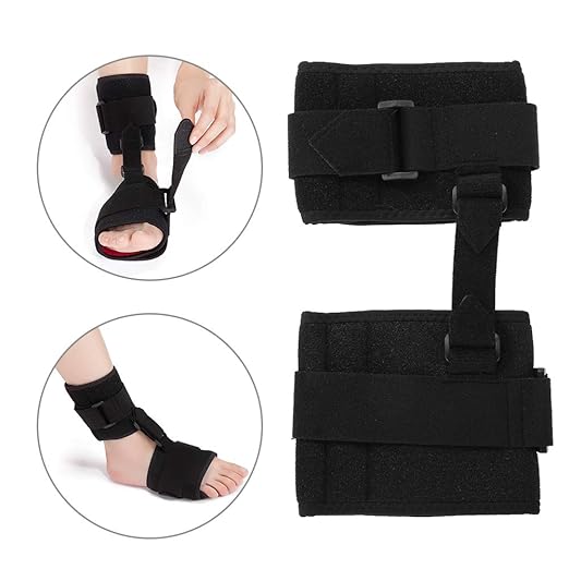 AFO Foot Drop Brace, Drop Foot Brace for Walking, Use As a Left or Right AFO Brace, Ankle Foot Orthosis Support Brace for Men and Women, Drop Foot Braces Are Used for Stroke, MS