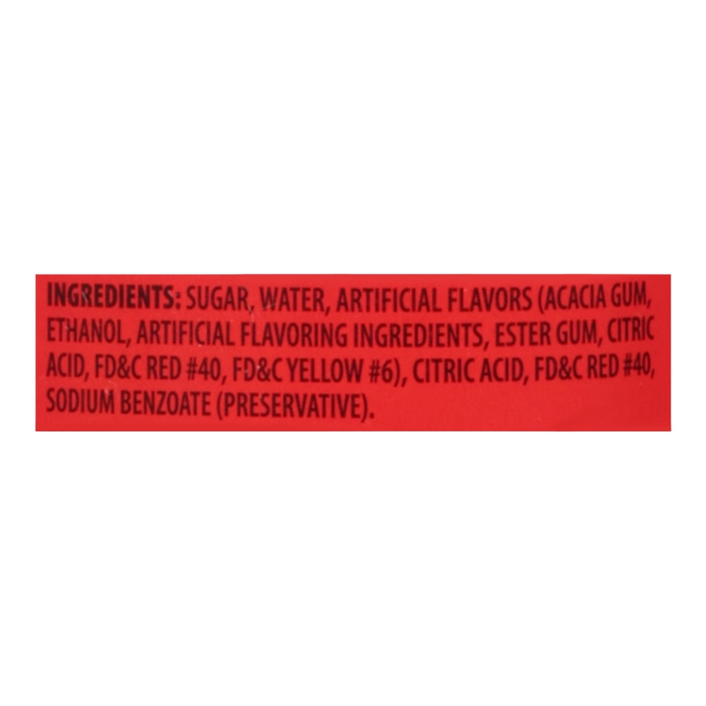 GraceKennedy Fruit Punch Flavored Syrup, 33.9 oz Bottle