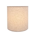 thumbnail image 3 of Aspen Creative 32531 Transitional Drum (Cylinder) Shaped Spider Construction Lamp Shade in Beige, 15" wide (14" x 15" x 15"), 3 of 5