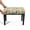 Blue Floral Lemon, variant on HELLHERO Hummingbird Cherry Blossom Rectangle Stool Cover,Piano Bench Cover, Universal Stretch Stools Covers Living Room Decorations