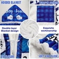 thumbnail image 3 of Wearable Blanket Hoodie for Brother, Birthday Blankets Gifts from Brother Sister, Soft Cozy Blue Throw Brother Blankets for Christmas Thanksgiving Day, 3 of 6